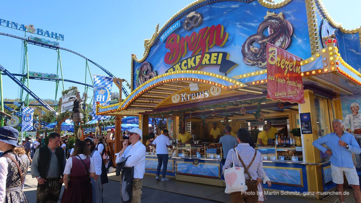 Münchner Brezn Bäckerei NEU auf dem Oktoberfest 2025 (©Foto: Martin Schmitz) 